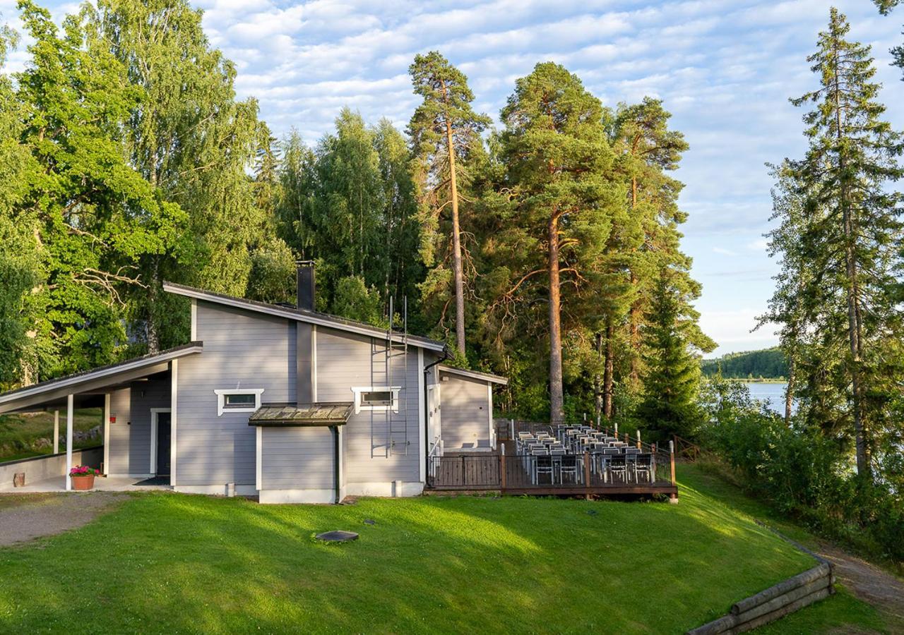 Tervakosken Tervaniemi Hirsimokki & Oma Sauna Tervakoski Ngoại thất bức ảnh