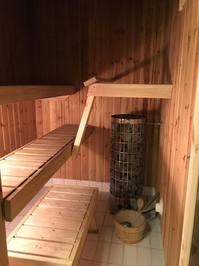 Tervakosken Tervaniemi Hirsimokki & Oma Sauna Tervakoski Ngoại thất bức ảnh